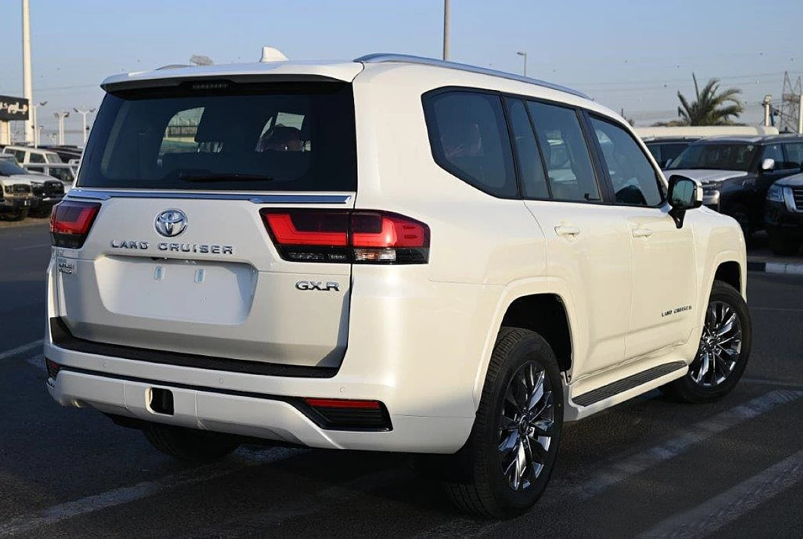 Toyota Land Cruiser 300 GXR 2025 in white color