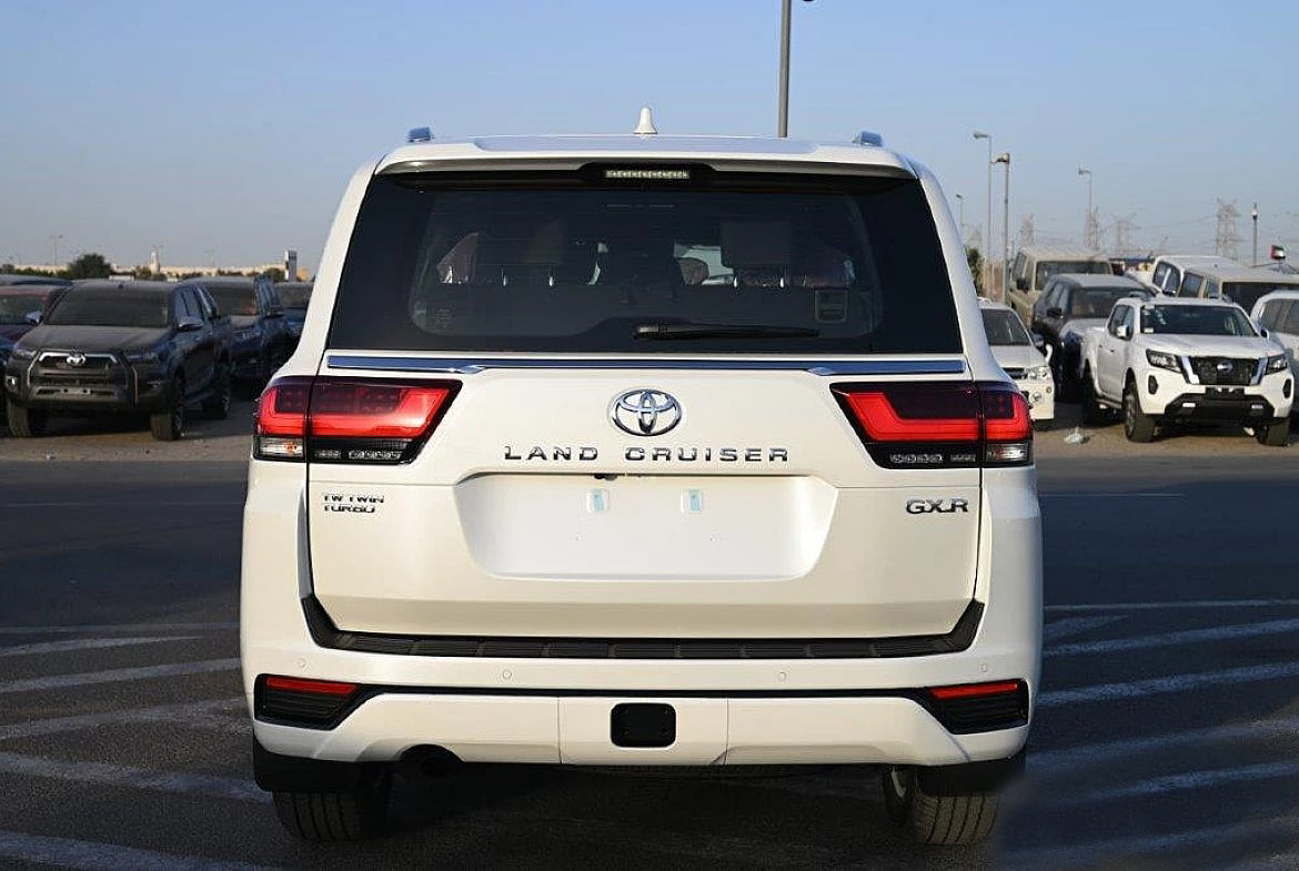 Toyota Land Cruiser 300 GXR 2025 in white color