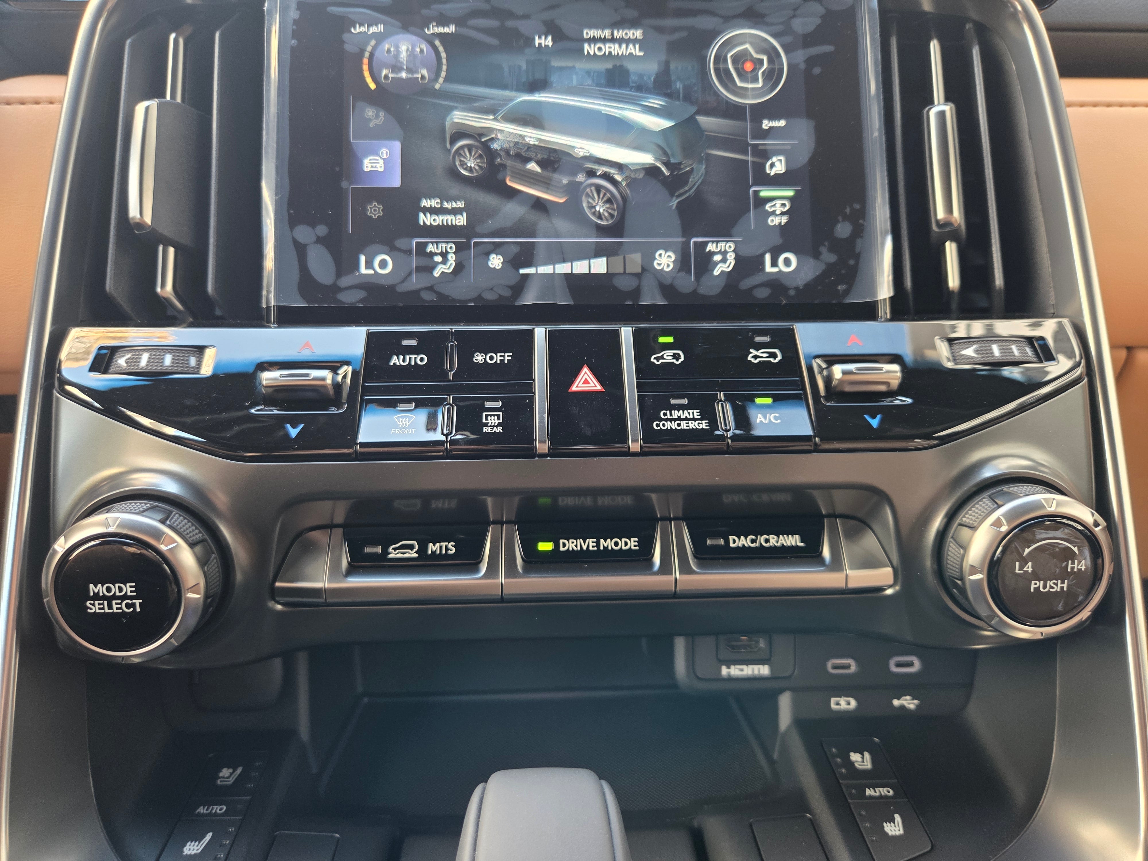 Lexus LX 700h 2025 black