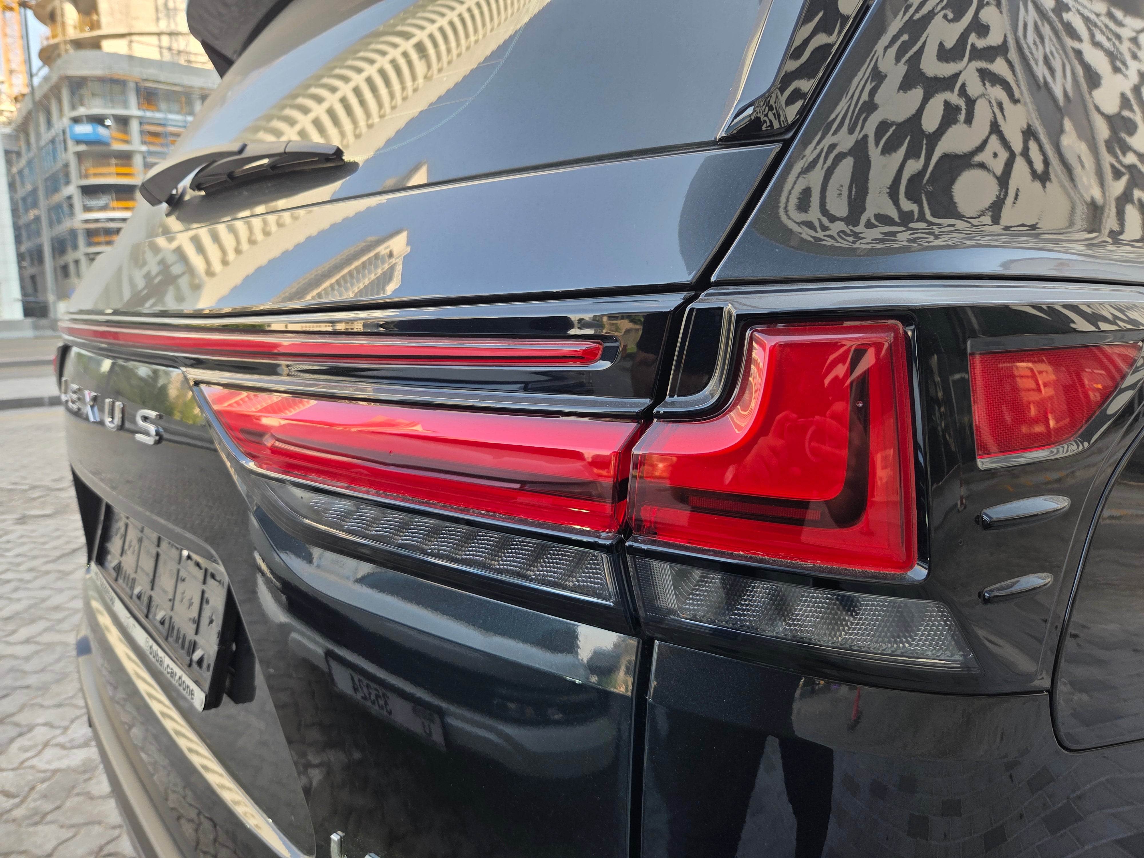 Lexus LX 700h 2025 black