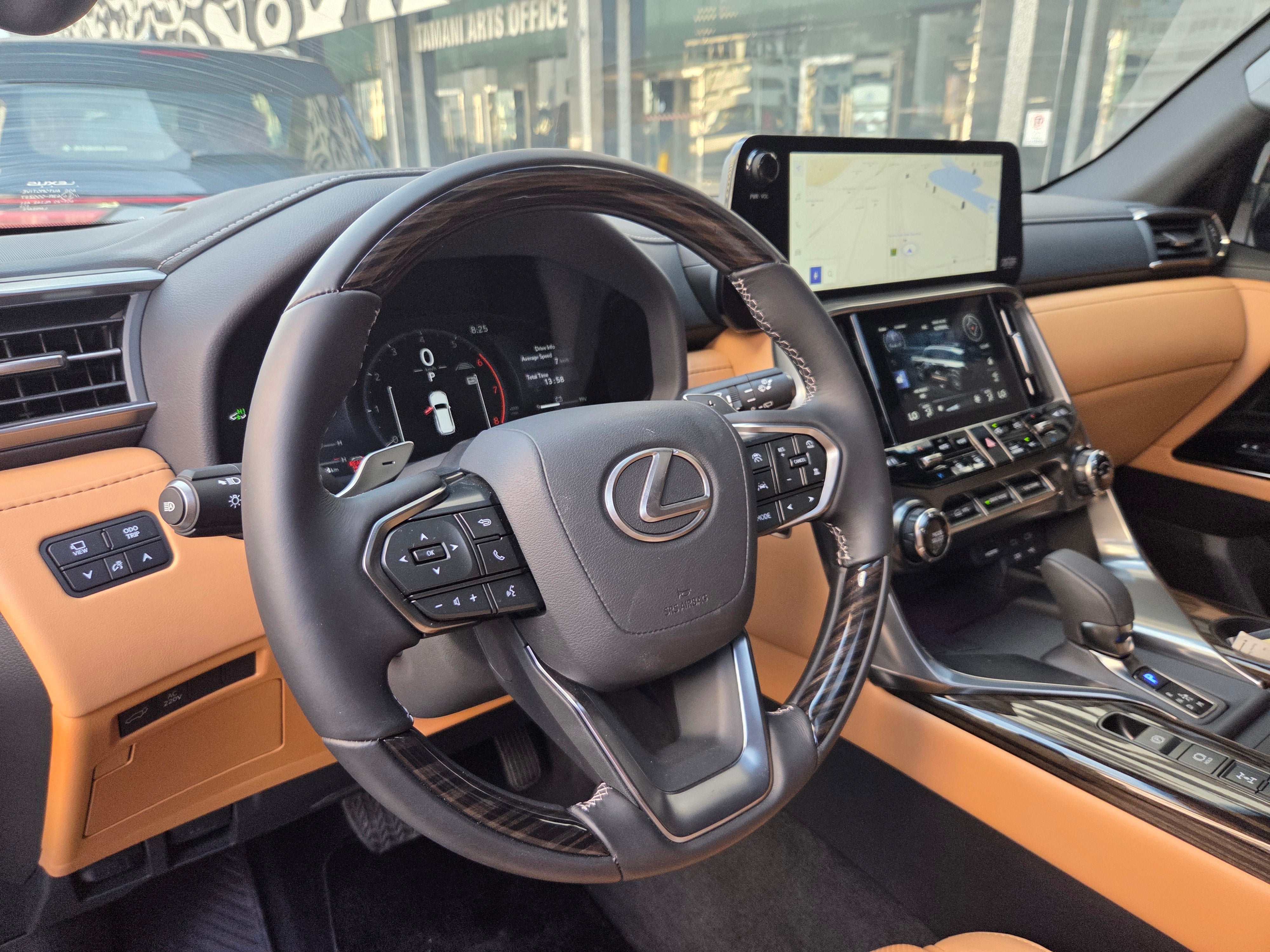 Lexus LX 700h 2025 black