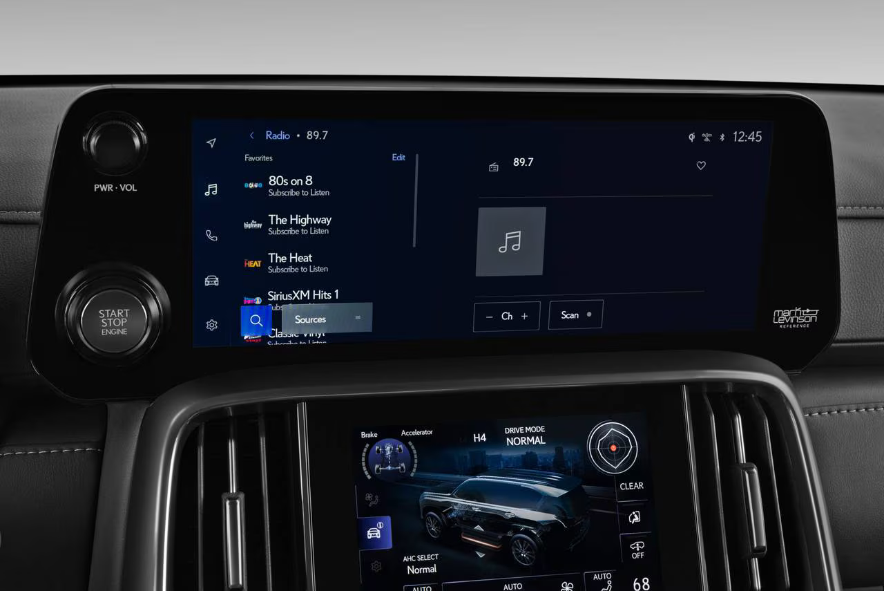 Lexus LX 600 F SPORT Handling 2025 Gray