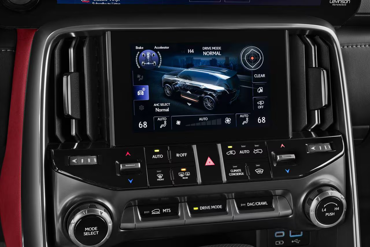 Lexus LX 600 F SPORT Handling 2025 Gray