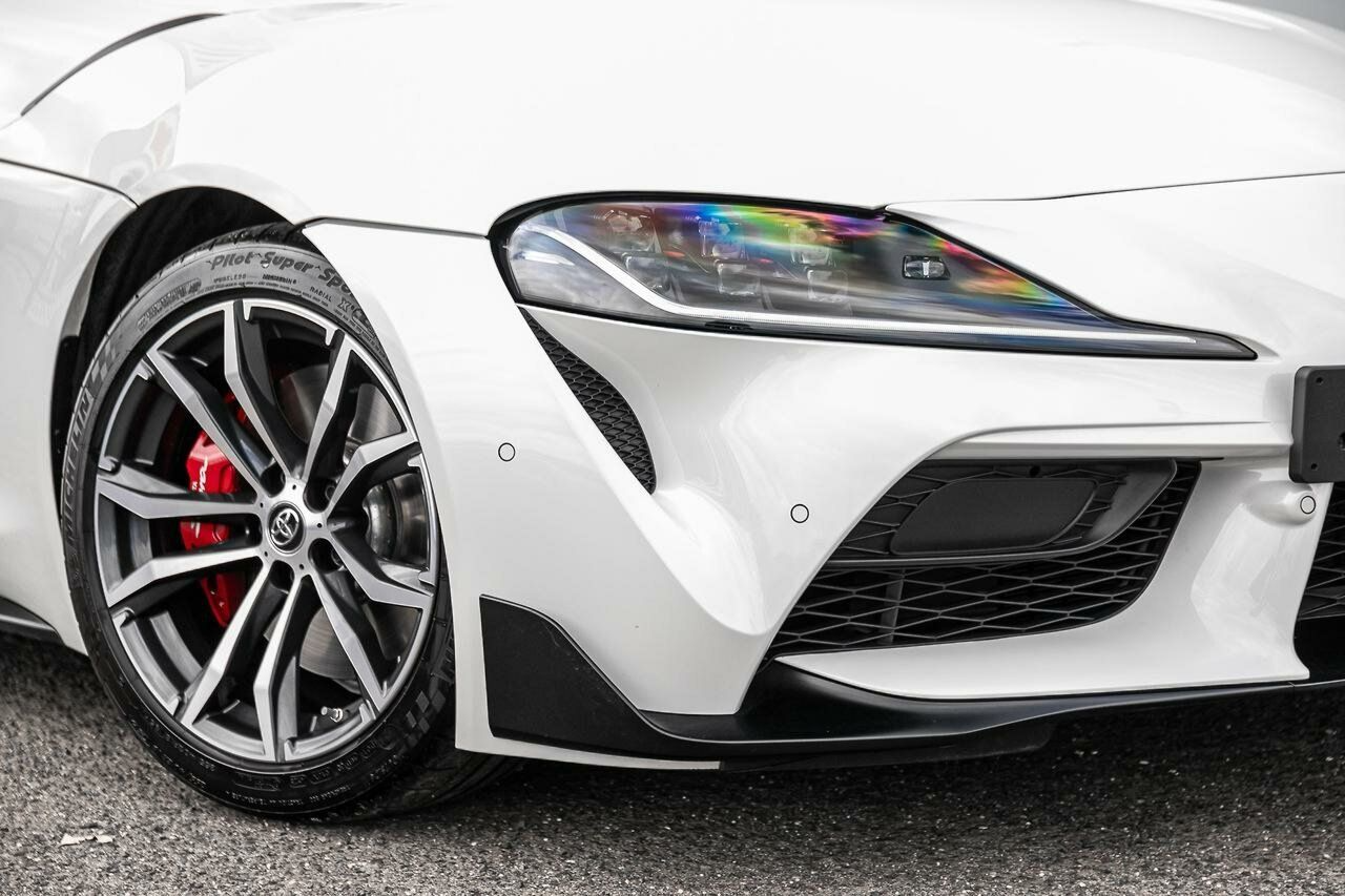 white Toyota Supra J29 GR GT 2024