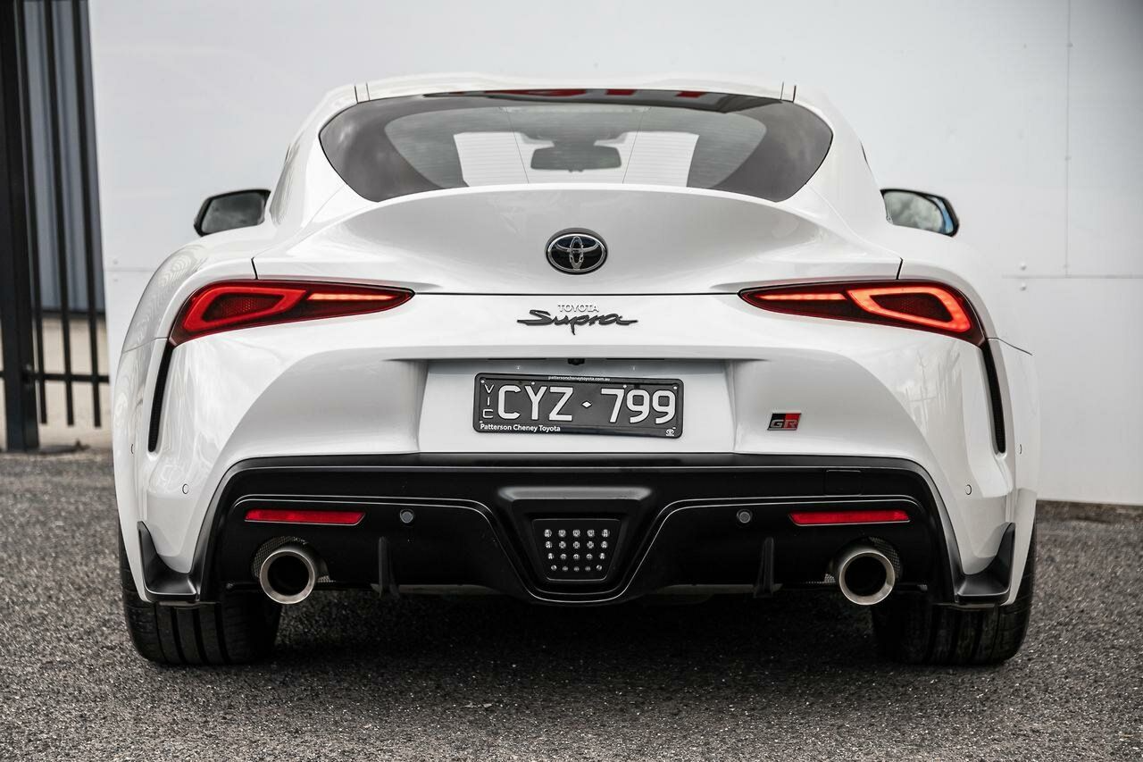 white Toyota Supra J29 GR GT 2024
