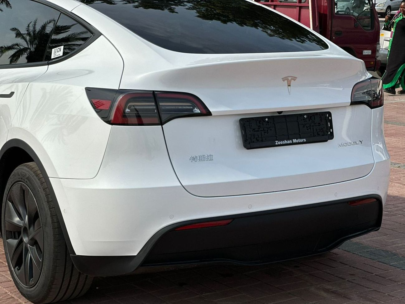 2024 Tesla Model Y white