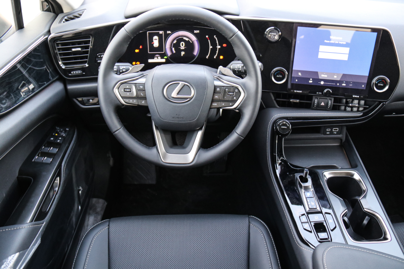 Lexus NX350 Hybrid 2025 Sonic Chrome Black