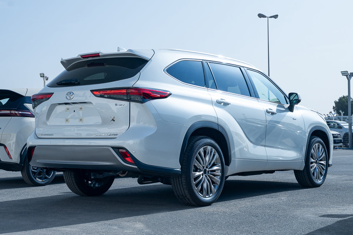 Toyota Highlander 2024 White 2.5 Hybrid 4WD