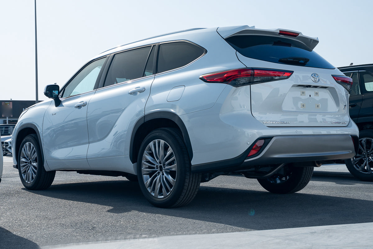 Toyota Highlander 2024 White 2.5 Hybrid 4WD