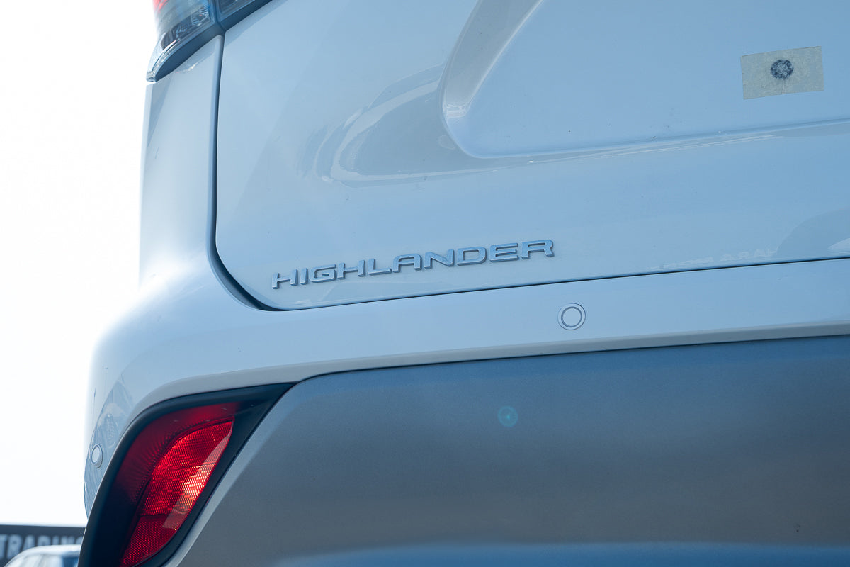 Toyota Highlander 2024 White 2.5 Hybrid 4WD