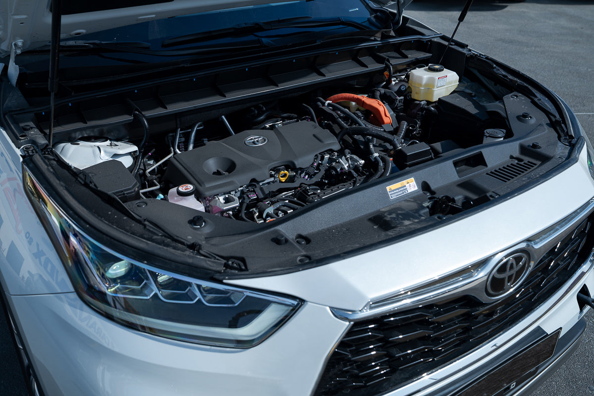 Toyota Highlander 2024 White 2.5 Hybrid 4WD