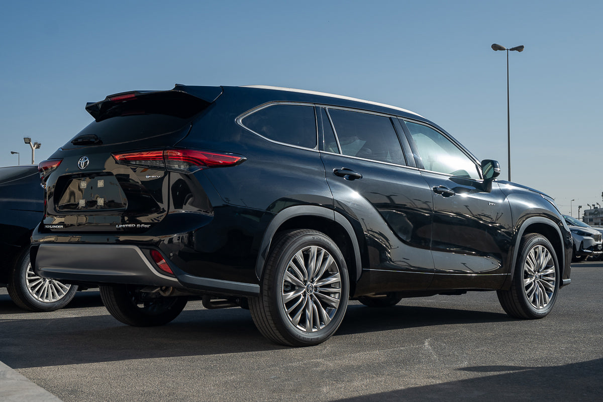 Toyota Highlander 2024 Black 2.5 Hybrid 4WD
