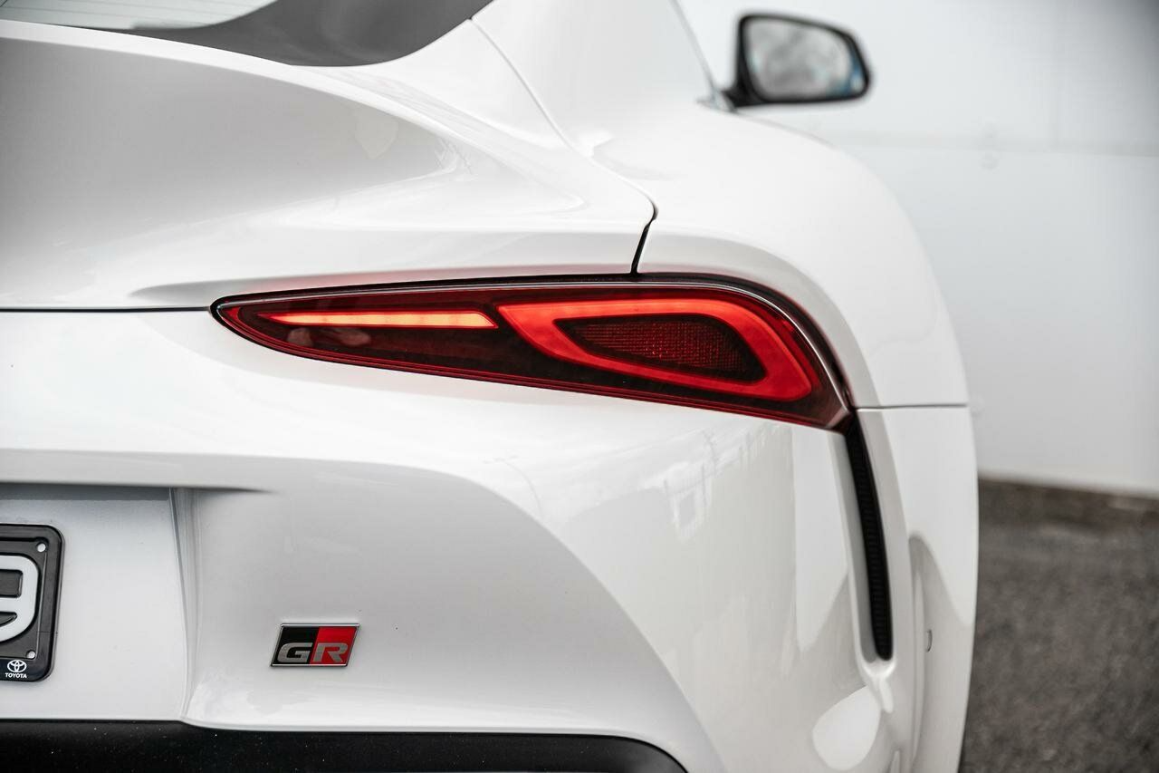 white Toyota Supra J29 GR GT 2024