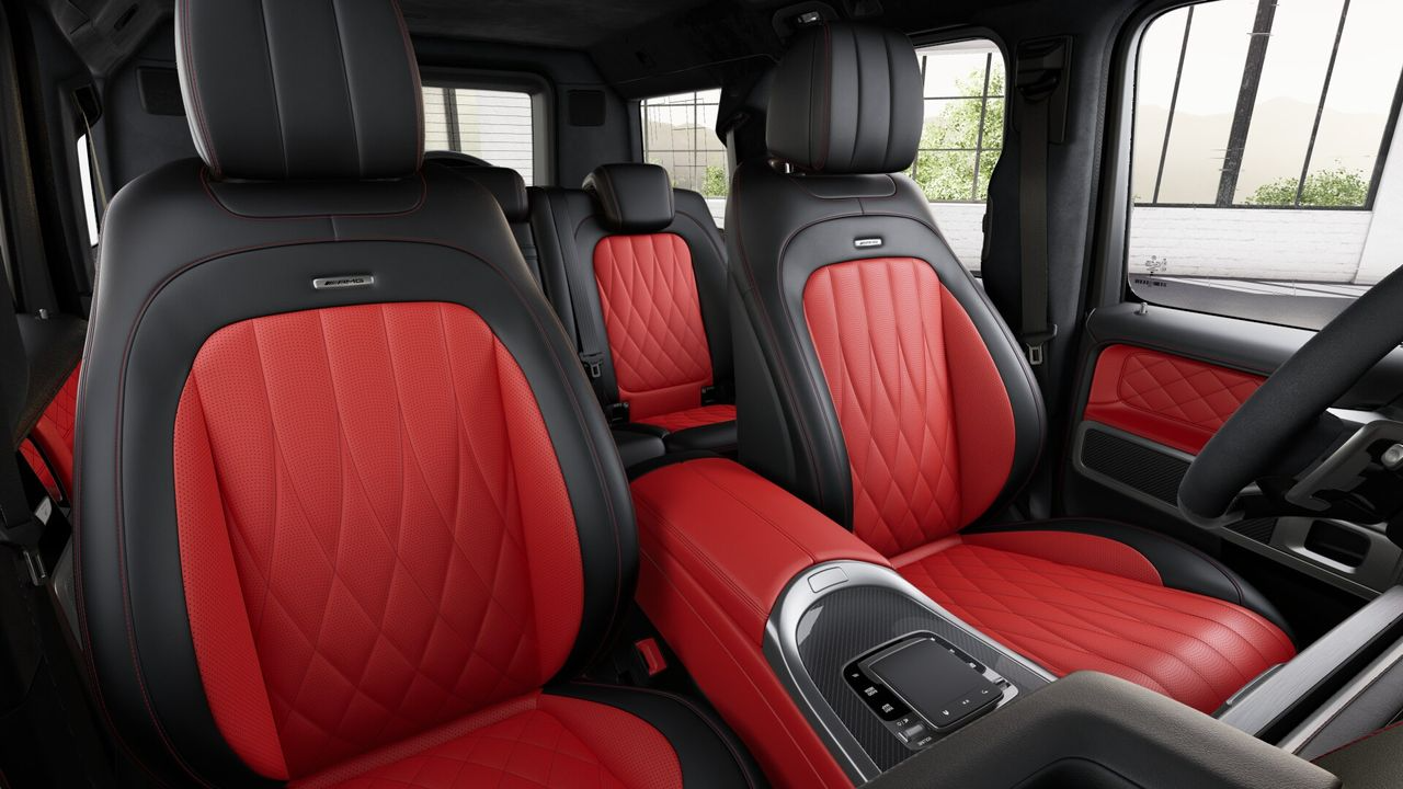 AMG G 63 interior 2025 gray