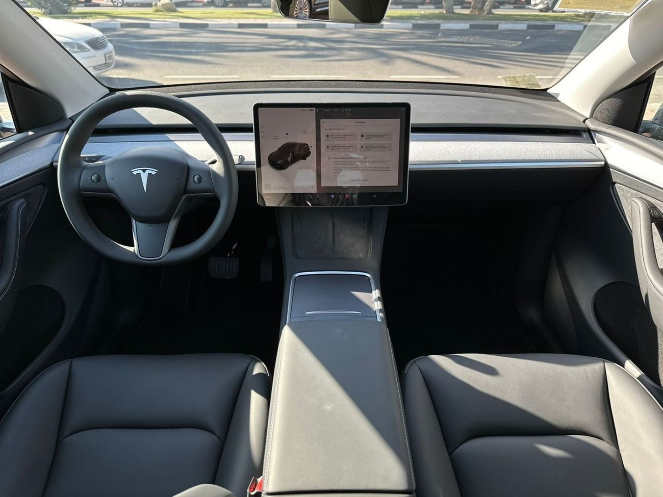 2024 Tesla Model Y white
