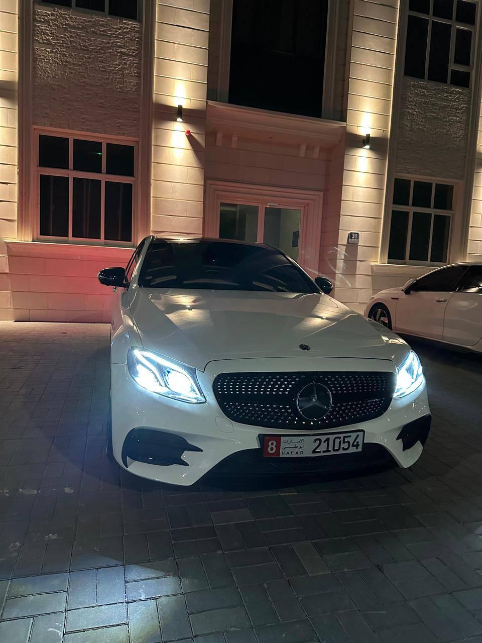 Mercedes-Benz E43 AMG 2018 3.0L V6 Bi-Turbo White Used