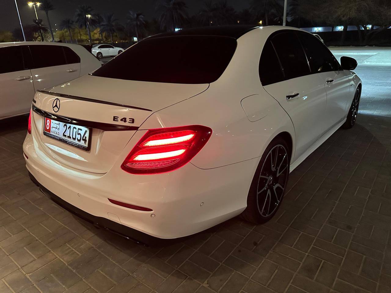 Mercedes-Benz E43 AMG 2018 White