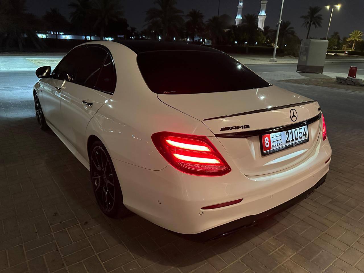 Mercedes-Benz E43 AMG 2018 White