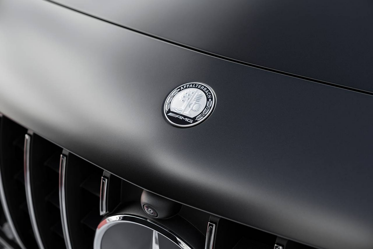 Why does the mercedes AMG logo have a tree