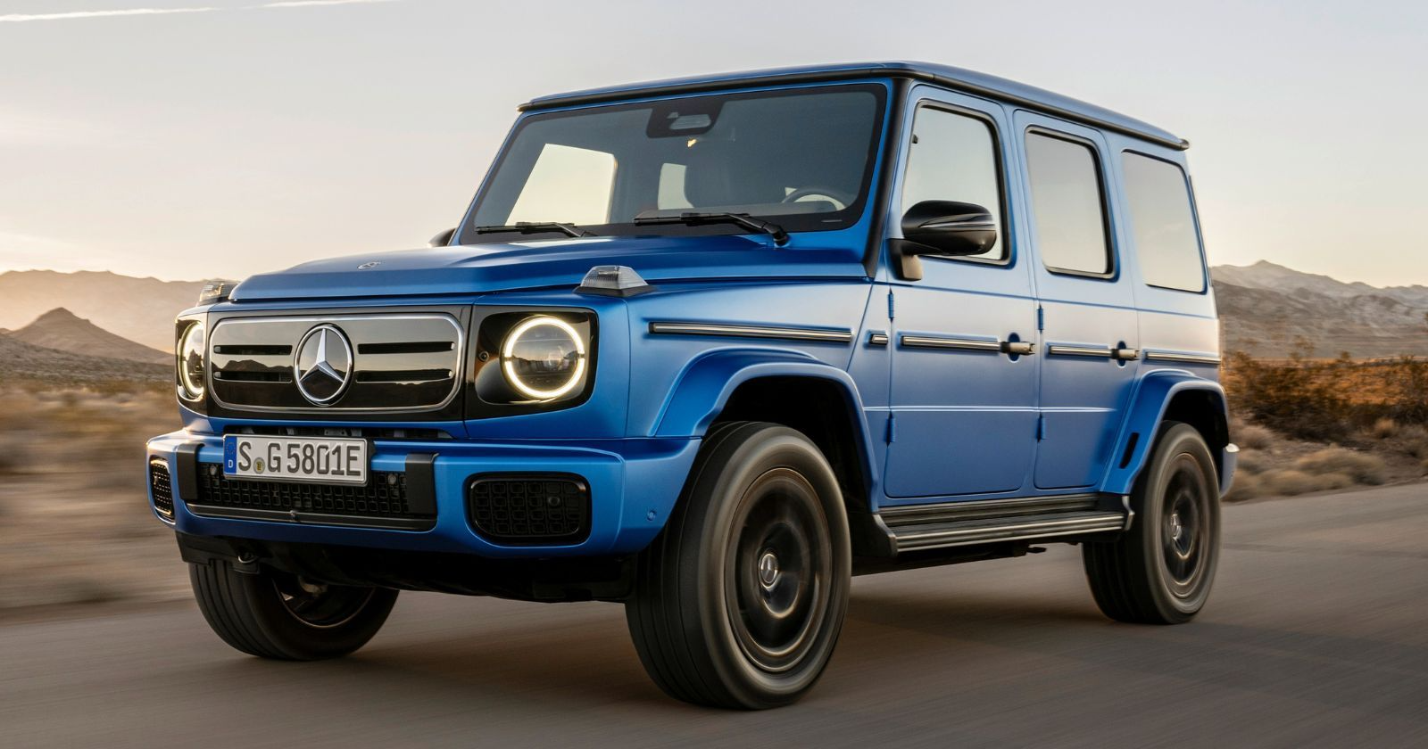 Mercedes benz G580 EQ technology