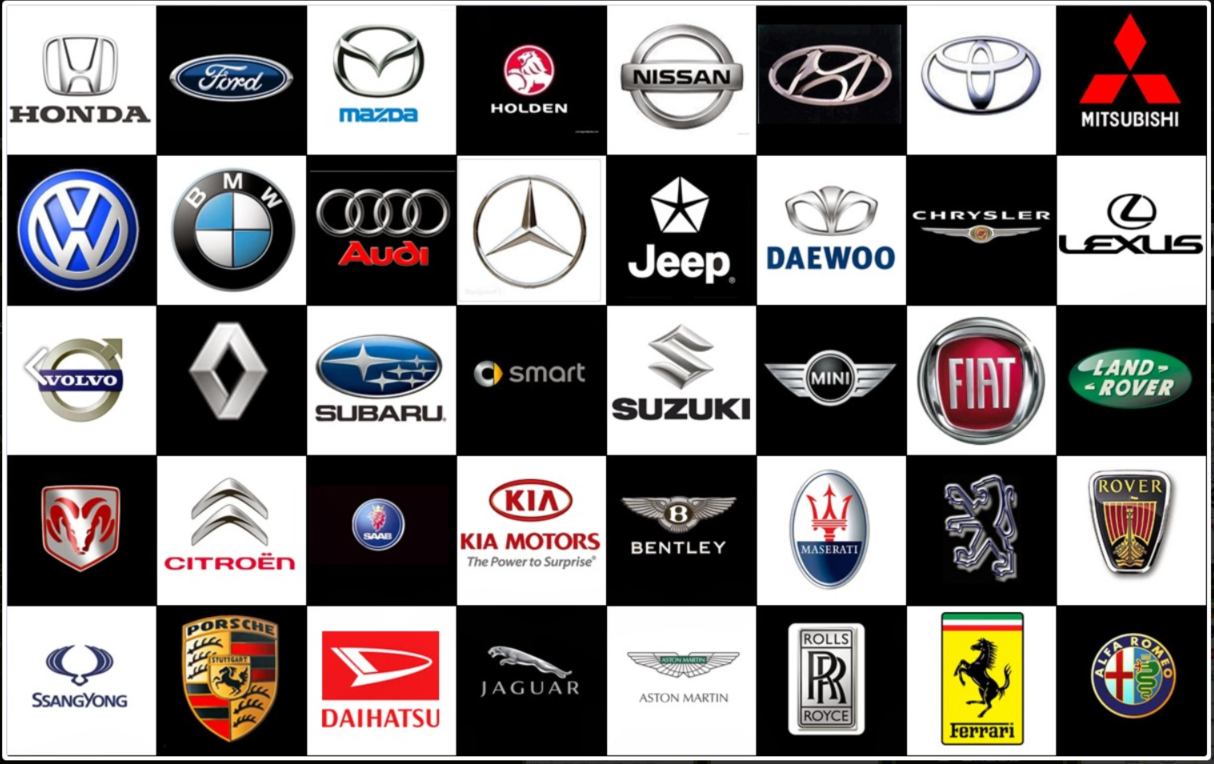 What Do Car Logos Really Mean? Toyota, Nissan, Lexus, Volkswagen, Renault, Audi, Kia, Tesla, and Hyundai