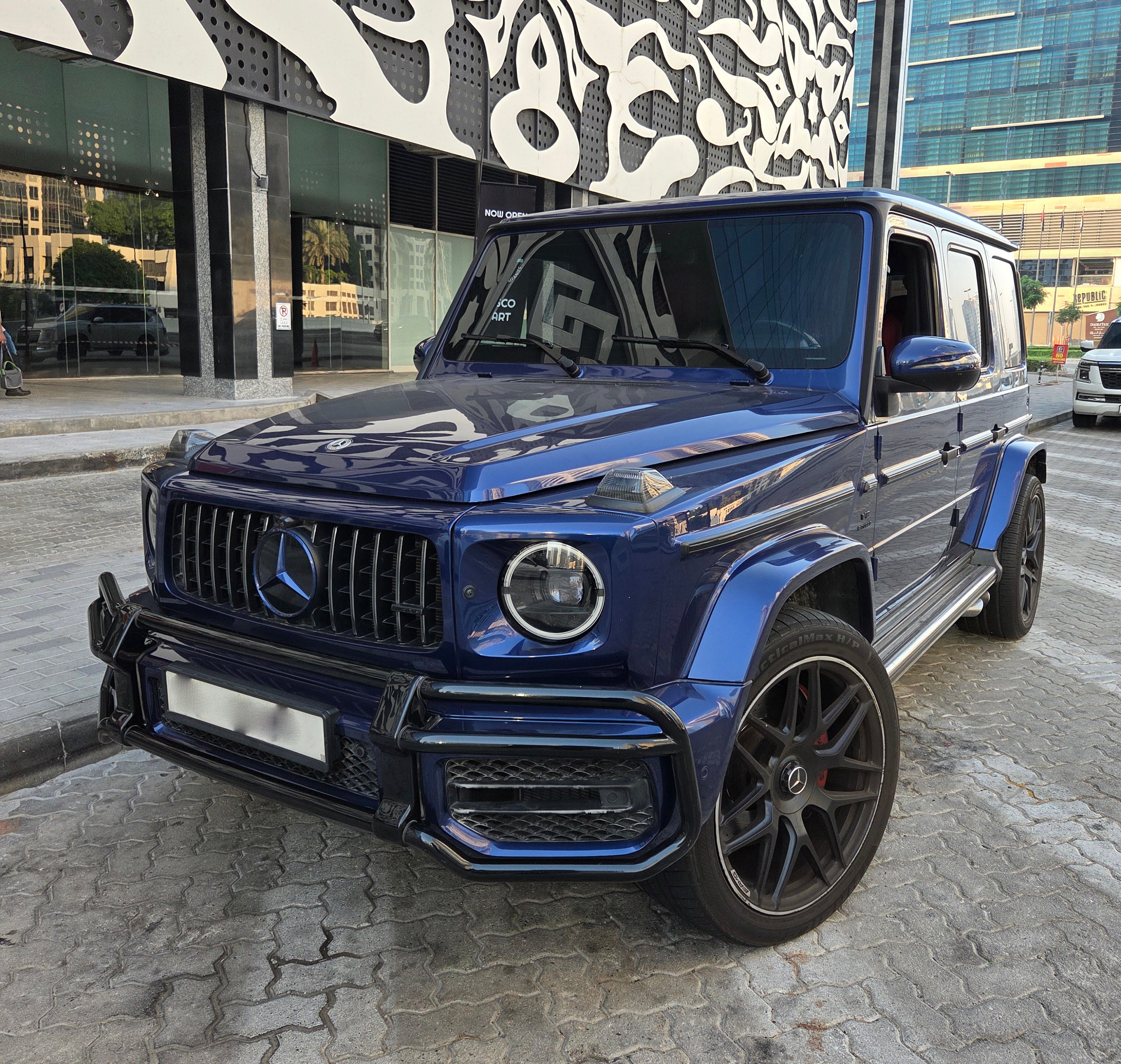 Mercedes-Benz G-Class G63 2024 blue For Rent