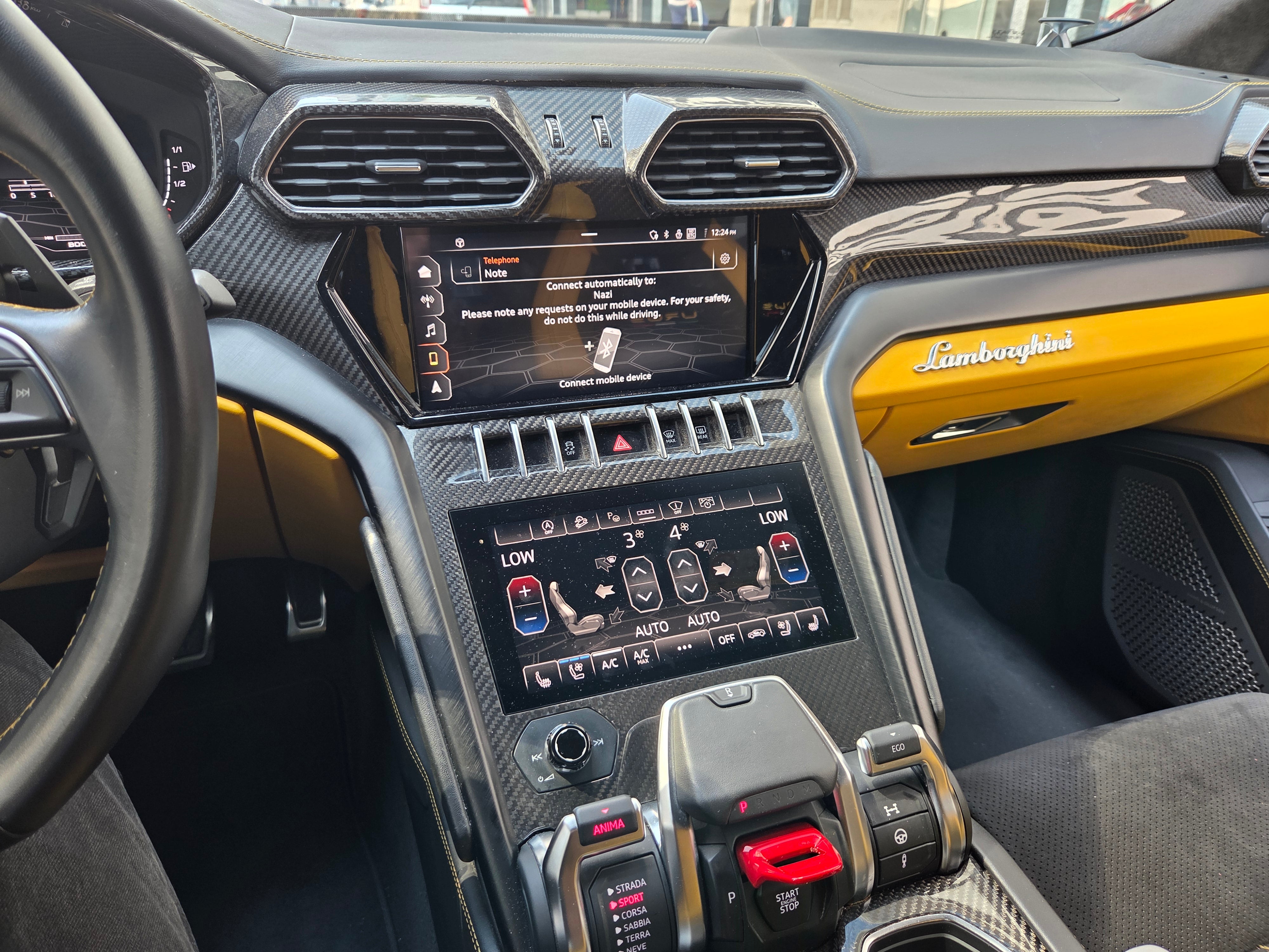 Lamborghini Urus 2022 black