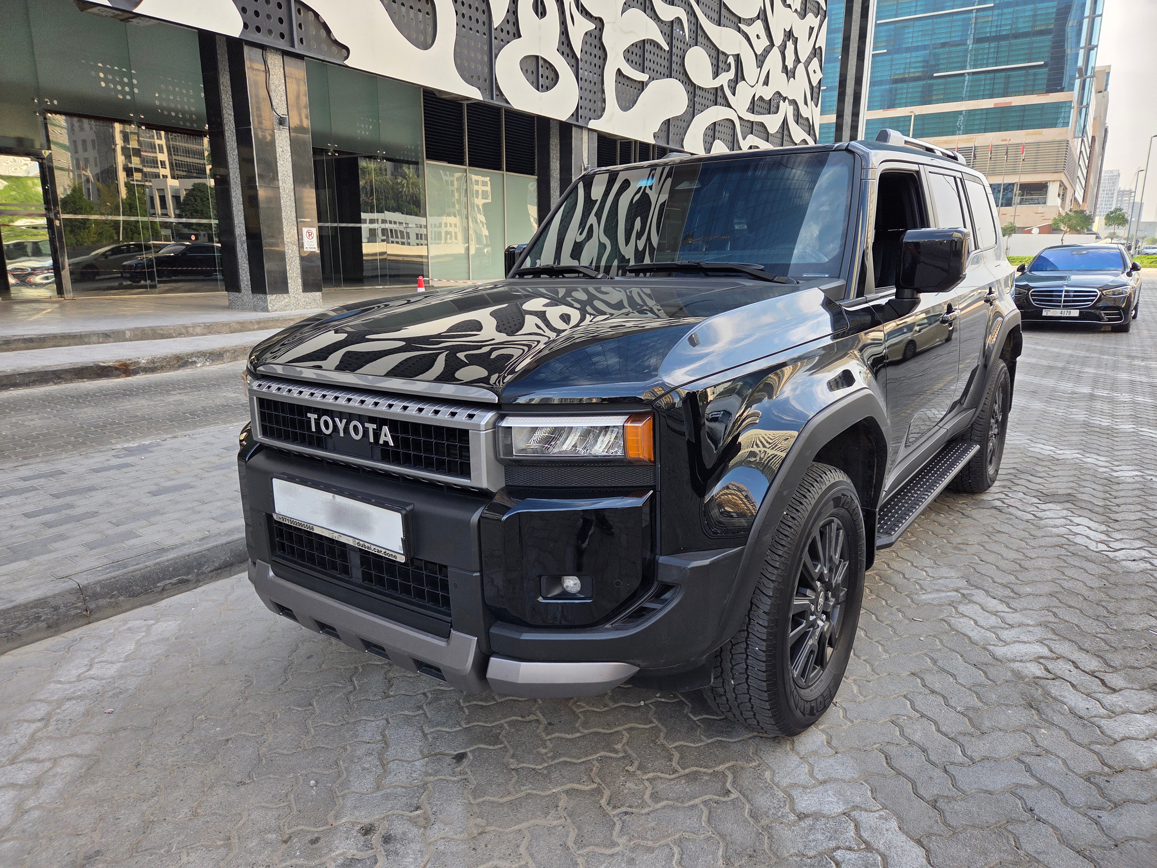 toyota prado mid option 2025 black