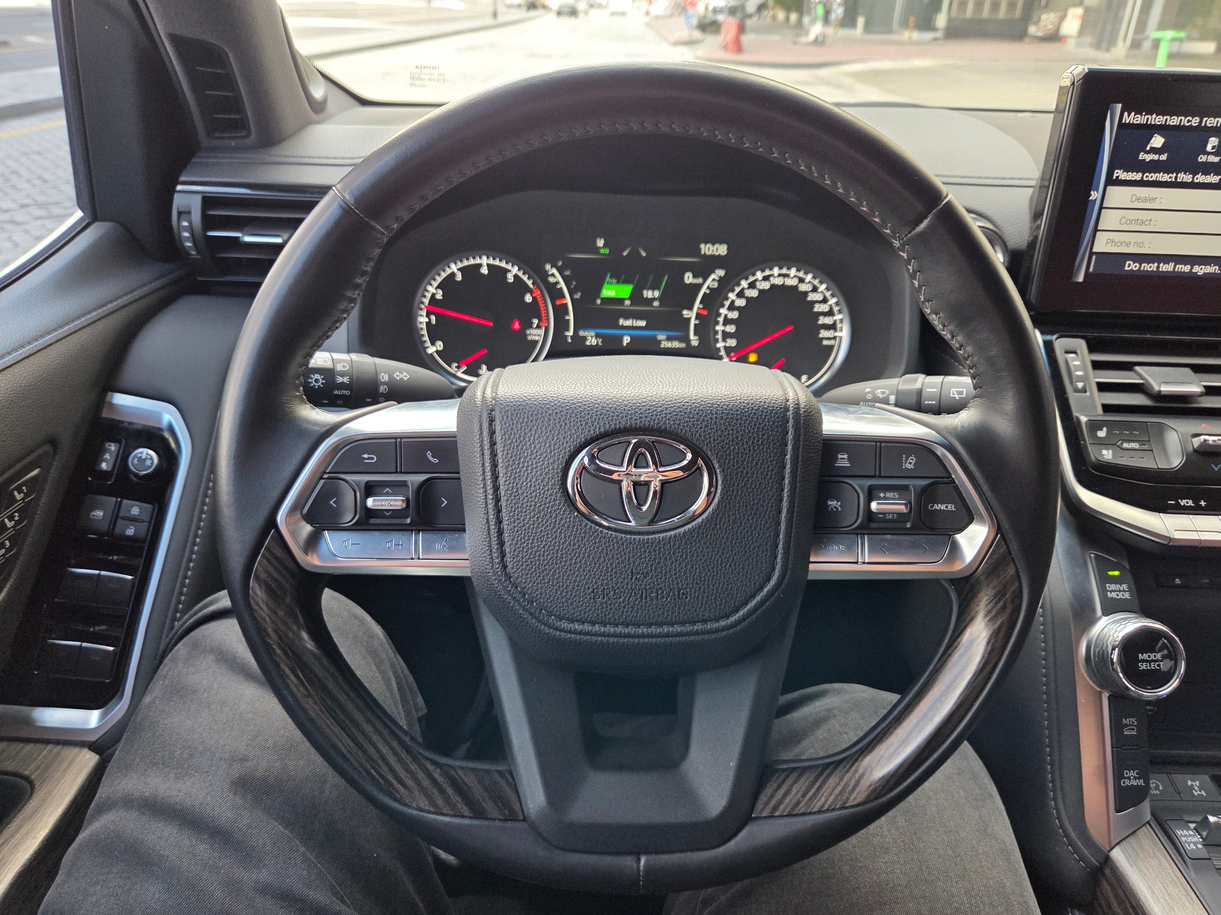 Toyota Land Cruiser VXR 2024 Black