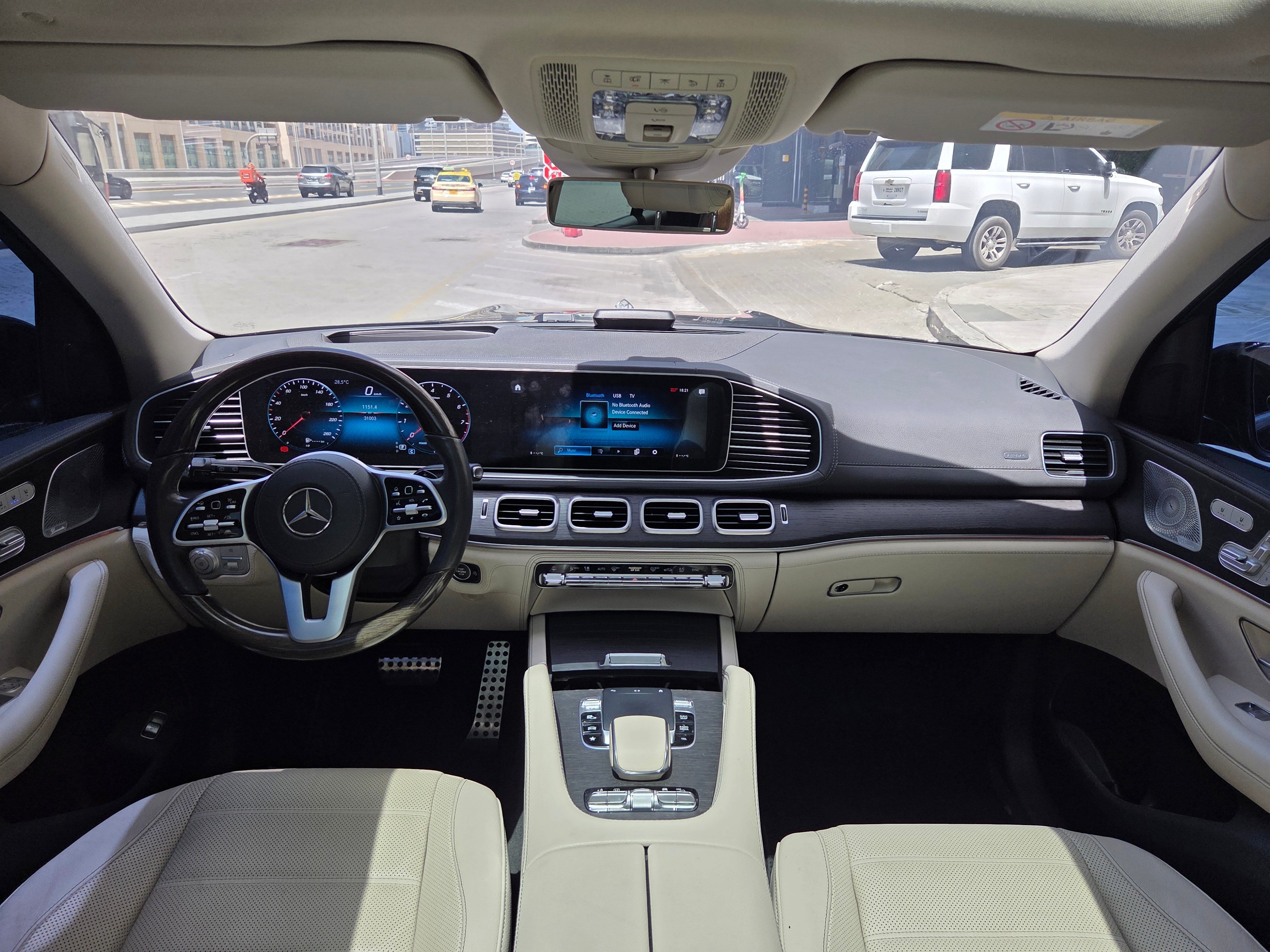 Mercedes-Benz GLS 580 2021 White with Maybach GLS White & Black Kit