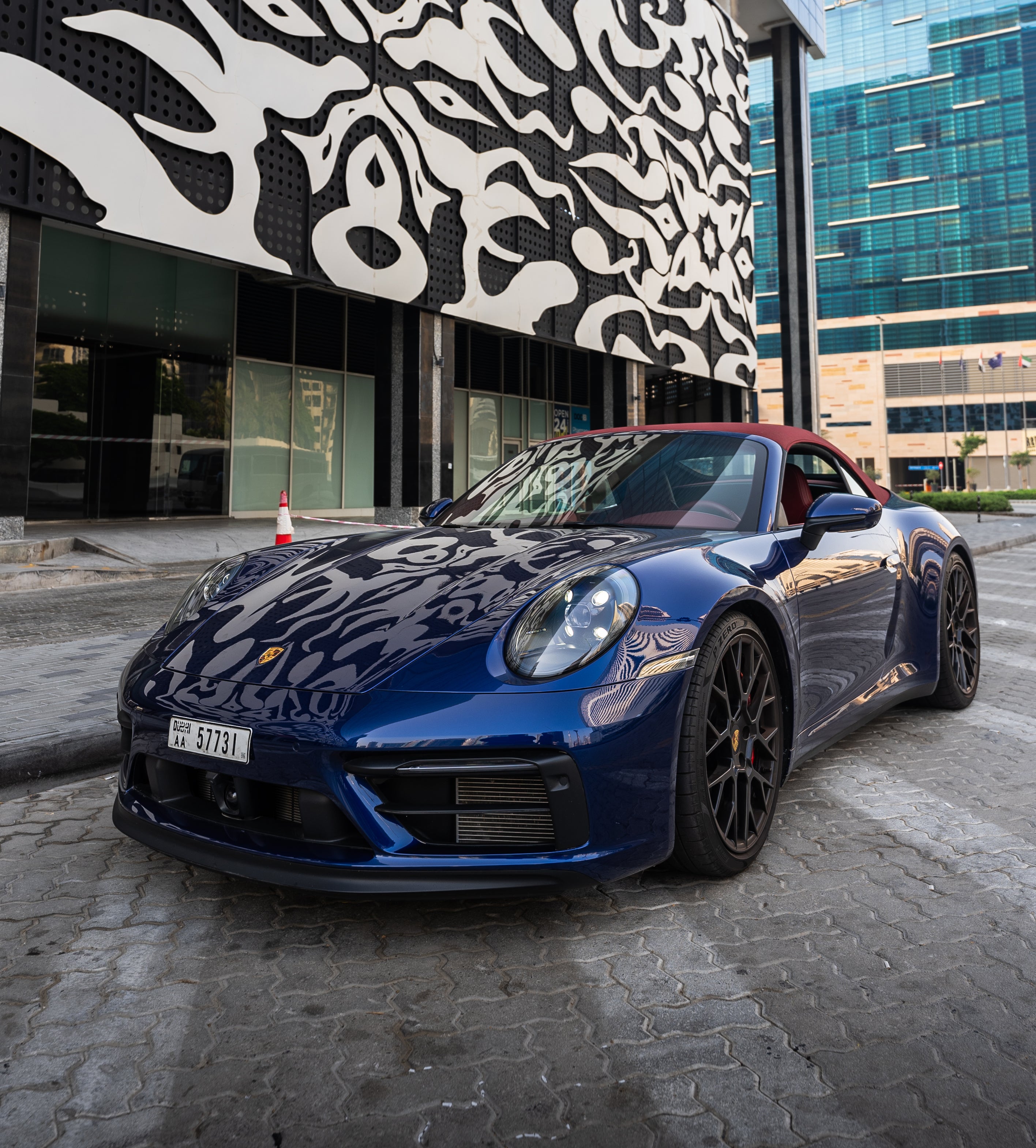 Porsche 911 Carrera 2024 Blue For Rent
