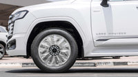 2025 Toyota Land Cruiser VXR hybrid white