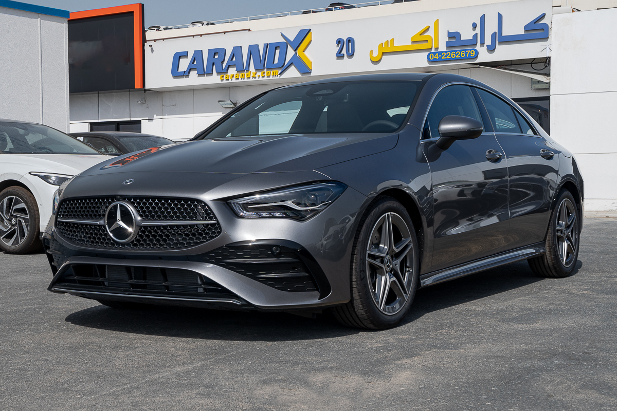 Mercedes-Benz CLA 200 2025 – 1.4L Turbo Petrol | Gray | 4-Door Coupe
