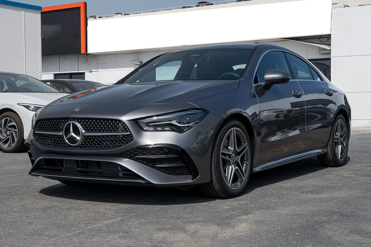 Mercedes-Benz CLA 200 2025 – 1.4L Turbo Petrol | Gray | 4-Door Coupe