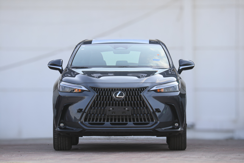 Lexus NX350 Hybrid 2025 GCC Sonic Chrome Black – Premium Hybrid SUV