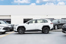 2026 Toyota RAV4 LE hybrid 4wd white