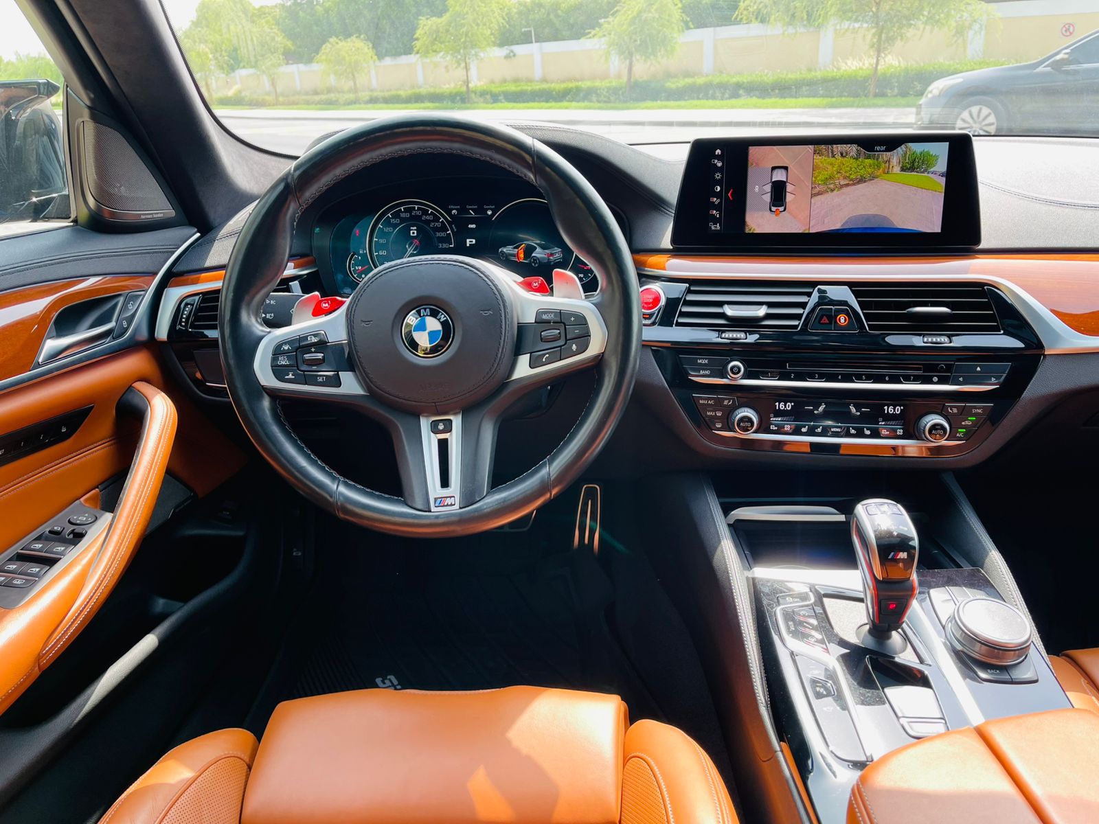 BMW M5 Competition 2018 Blue