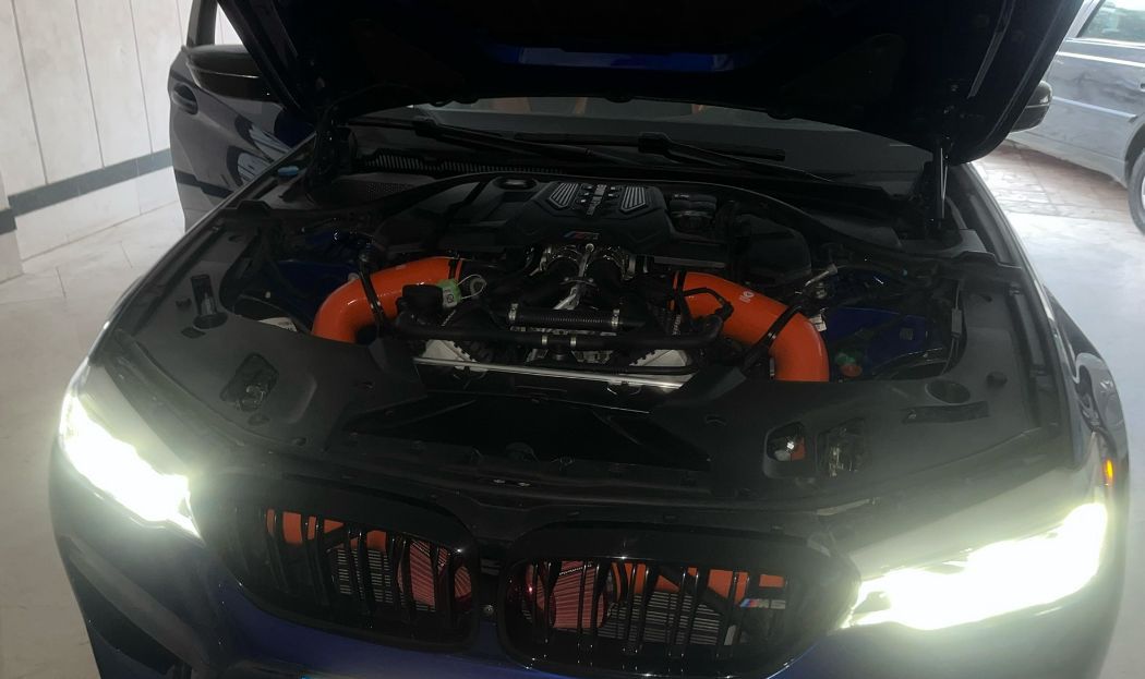 BMW M5 Competition 2018 Blue