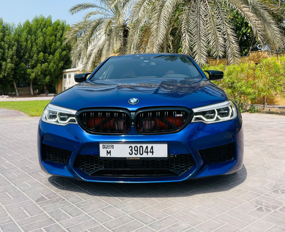 BMW M5 Competition 2018 Blue