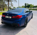BMW M5 Competition 2018 Blue