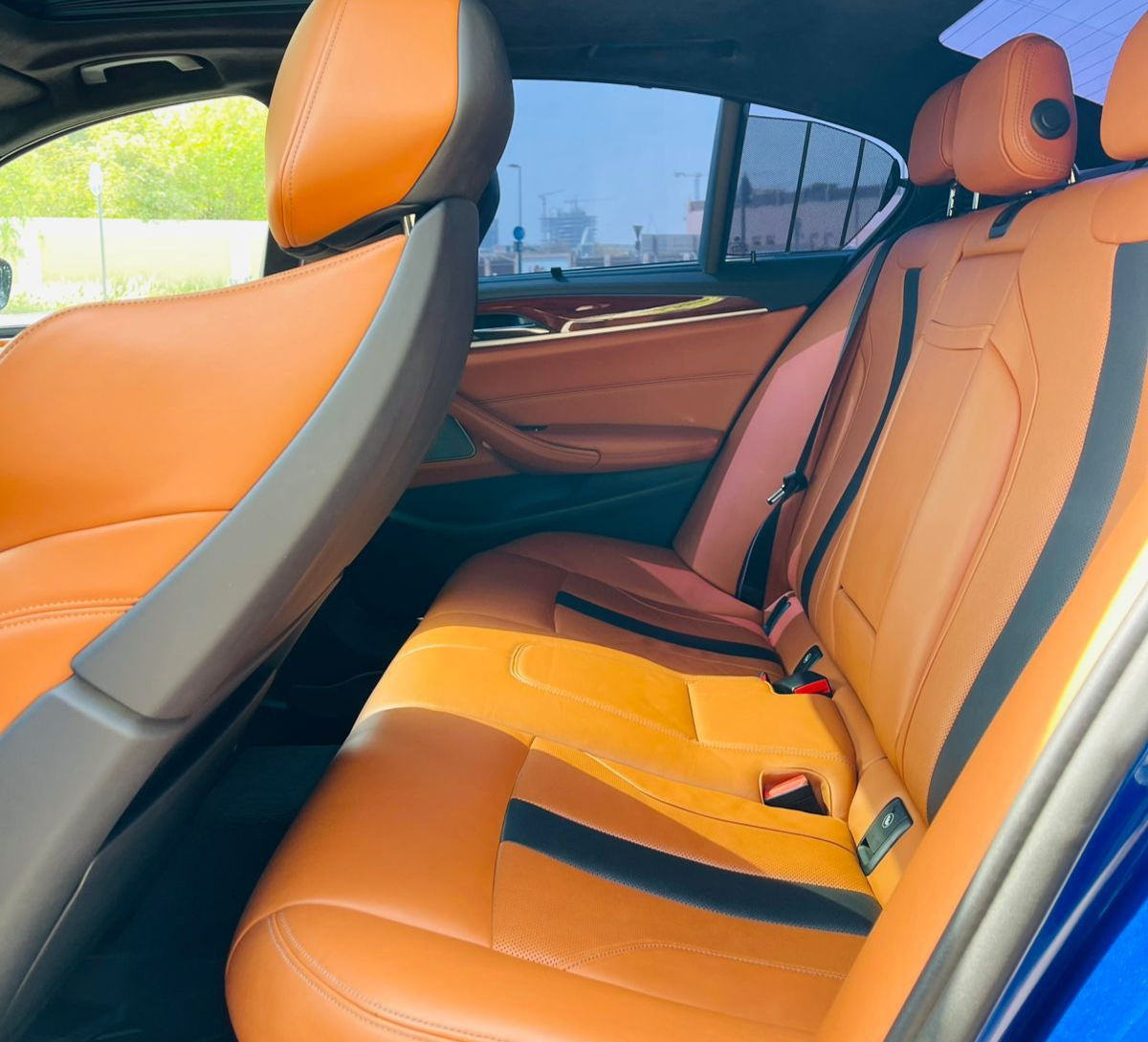 BMW M5 Competition 2018 Blue