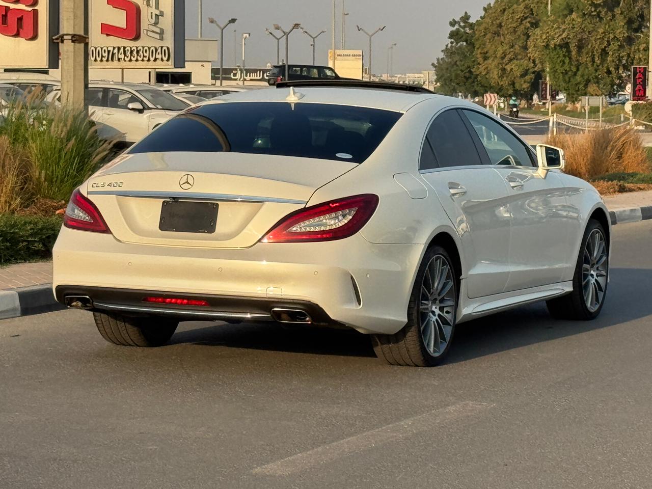 Mercedes-Benz CLS400 2016 White