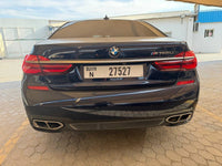 BMW 760Li V12 2017 Dark Blue