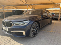 BMW 760Li V12 2017 Dark Blue