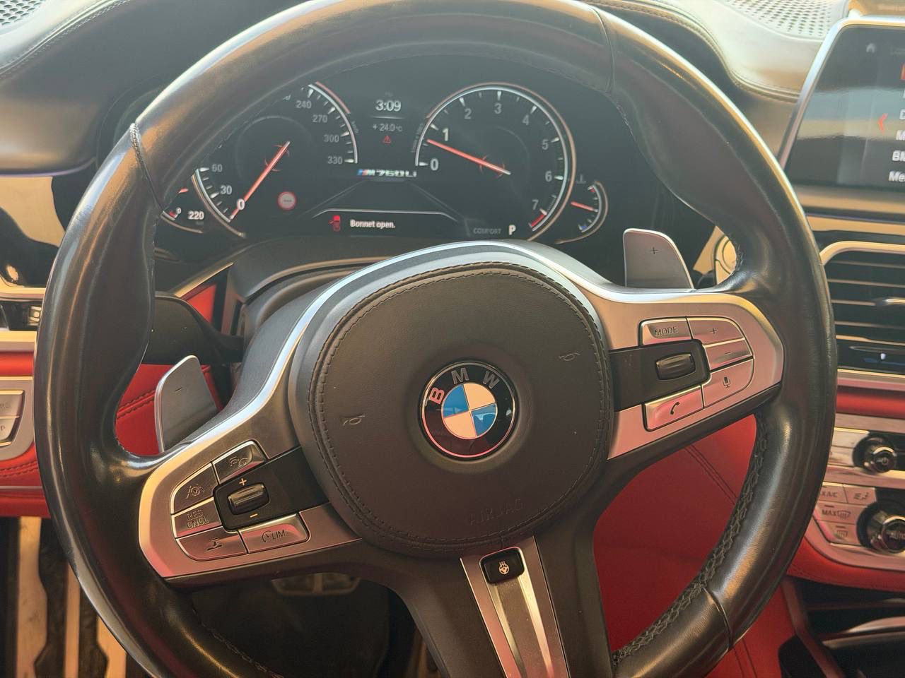 BMW 760Li V12 2017 Dark Blue