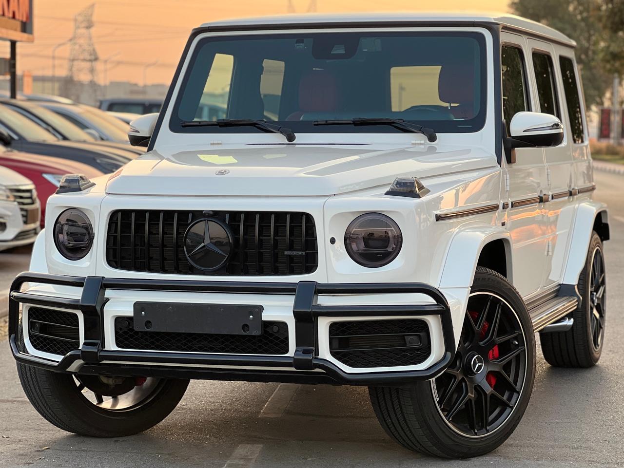 mercedes benz G63 2019 white used