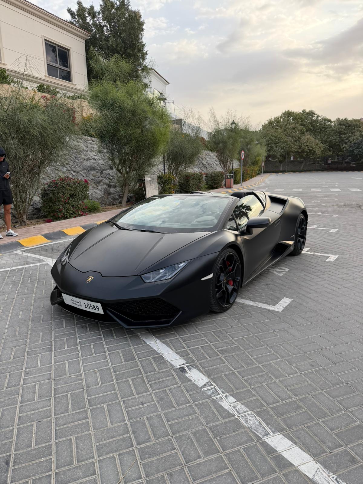 Lamborghini huracan EVO 2017 black Used