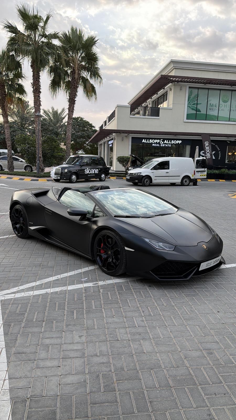 Lamborghini huracan EVO 2017 black Used