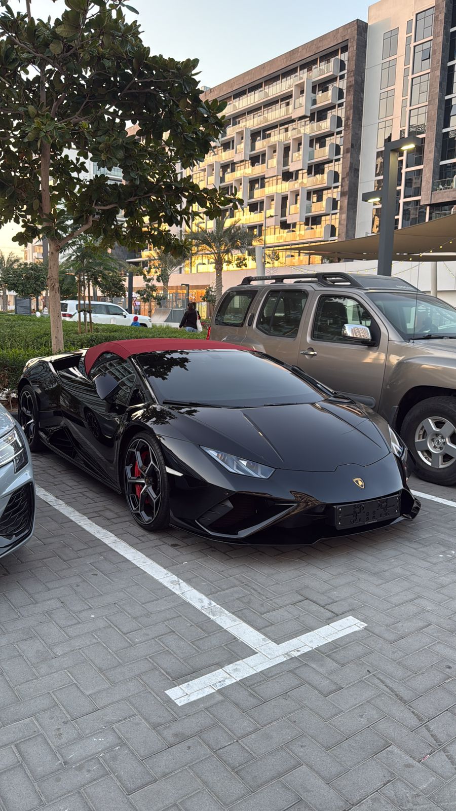 Lamborghini Huracan EVO 2023 Black rental Dubai