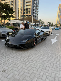 Lamborghini Huracan EVO 2023 Black rental Dubai